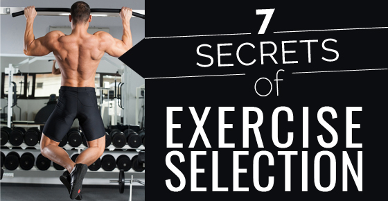 Exercise Selection for Maximum Results